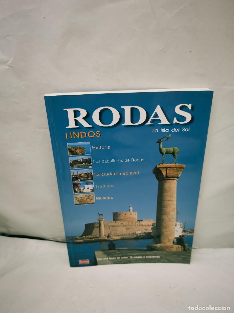Libros de segunda mano: RODAS. Lindos: LA ISLA DEL SOL (Edici&oacute;n en espa&ntilde;ol, Grecia 2001)