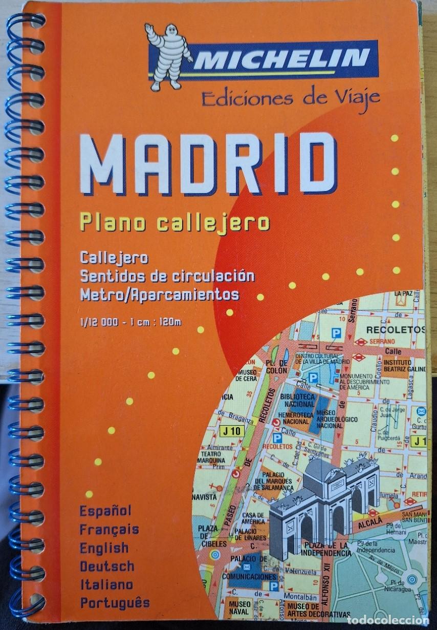 Second hand books: MADRID. PLANO CALLEJERO. CALLEJERO, SENTIDOS DE CIRCULACION. METRO/APARCAMIENTOS. -