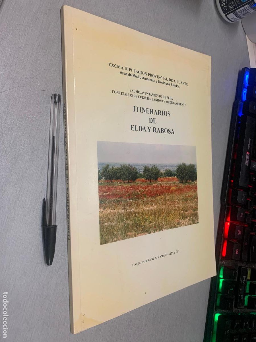 Libros de segunda mano: ITINERARIOS DE ELDA Y RABOSA / VV.AA. / DIPUTACI&Oacute;N PROVINCIAL ALICANTE - AYTO. ELDA 1998
