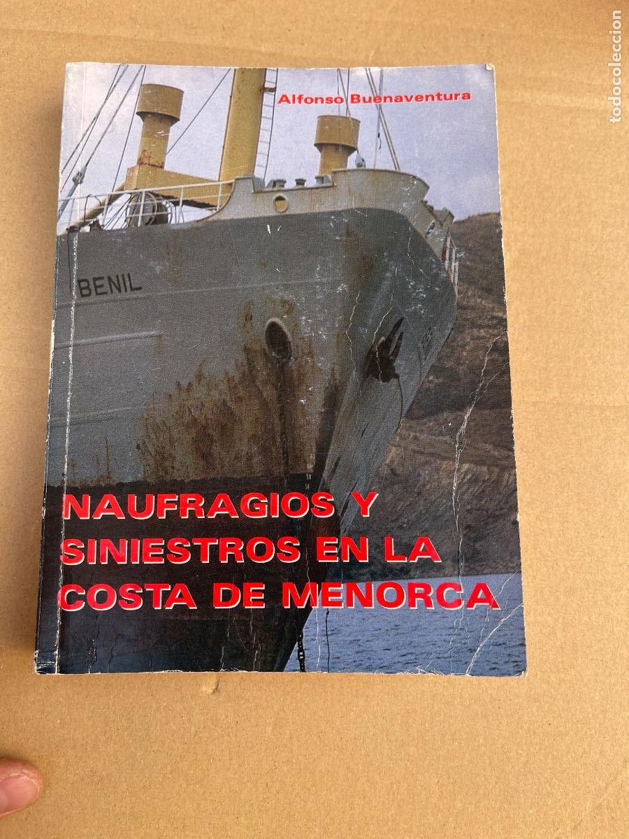 Libros de segunda mano: Naufragios y siniestros en la costa de Menorca de Alfonso Buenaventura