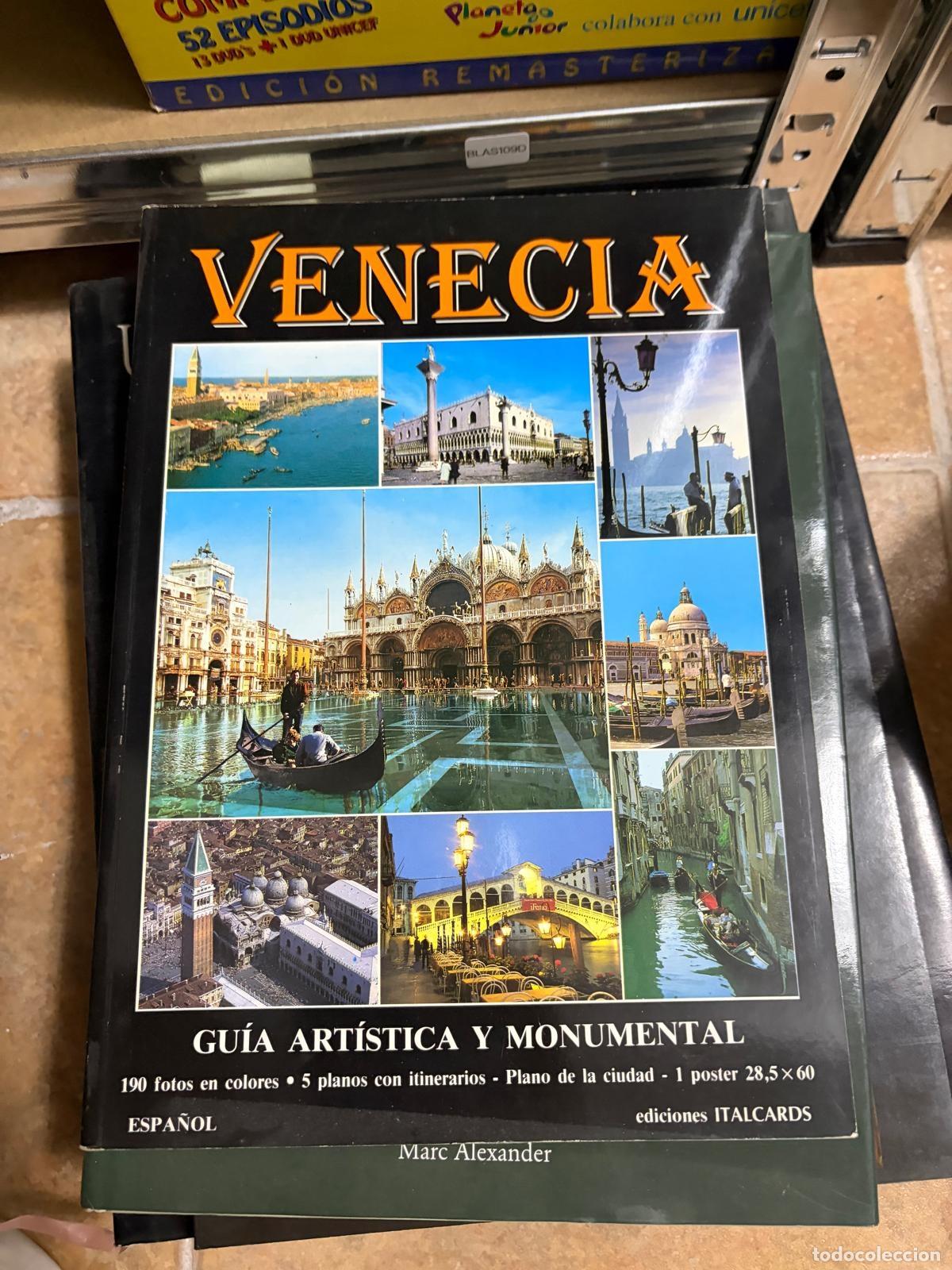 Libros de segunda mano: BLAS109D Venecia Gu&iacute;a art&iacute;stica y monumental Italcards