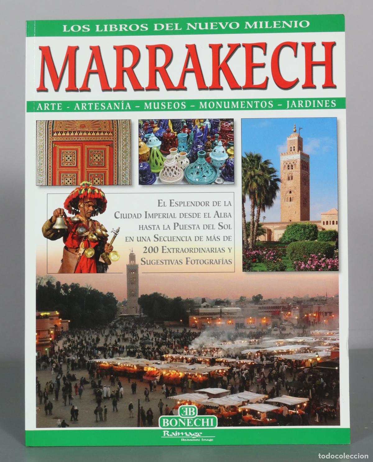 Libros de segunda mano: Marrakech - Arte - Artesan&iacute;a - Museos - Monumentos - Jardines - Bonechi