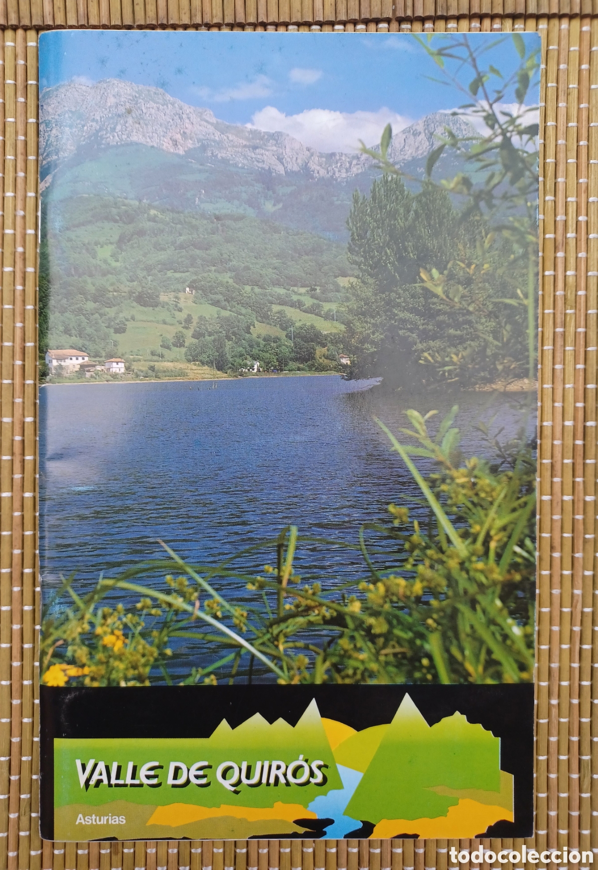 Libros de segunda mano: MAPA TUR&Iacute;STICO - EL VALLE DE QUIR&Oacute;S. ASTURIAS