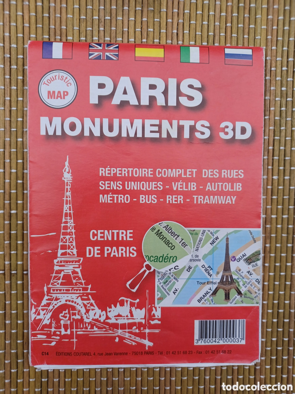Livres d'occasion: Paris monuments 3D (centre de Paris). Coutarel