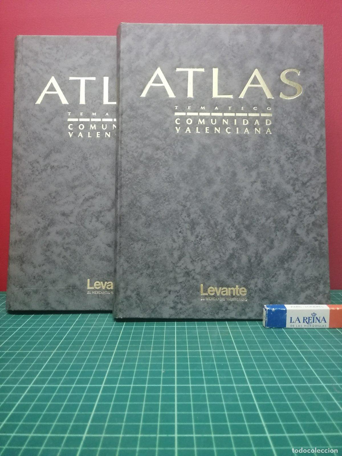 Libros de segunda mano: Atlas de la Comunitat Valenciana 2 tomos - Levante