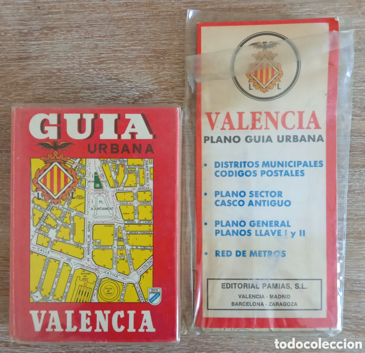 Libros de segunda mano: GUIA URBANA DE VALENCIA CON MAPA