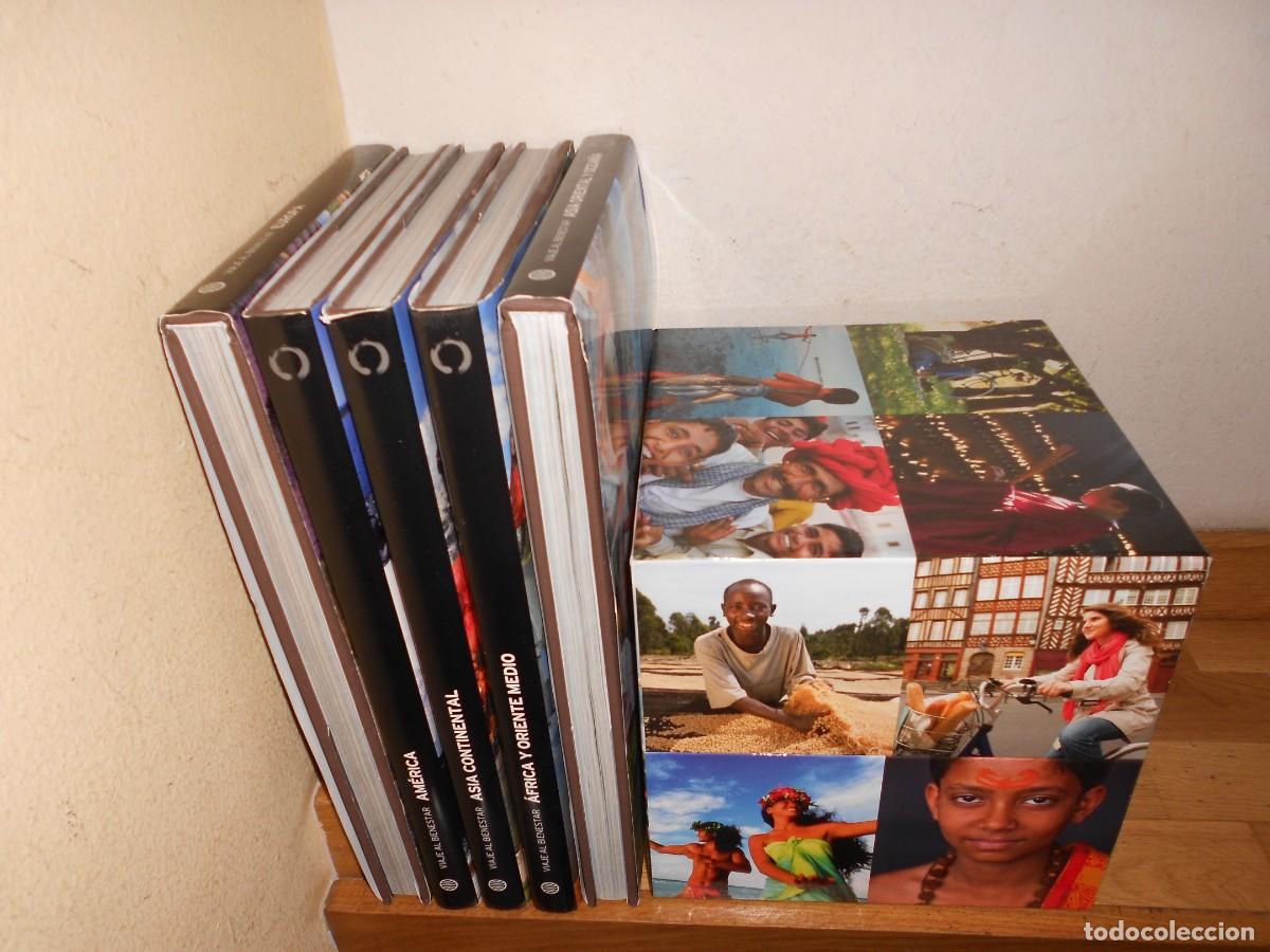 Libros de segunda mano: VIAJE al BIENESTAR ( Asia, Africa, etc..) COLECCION COMPLETA : 5 LIBROS + 13 DVDs PLANETA 1&euro;y+