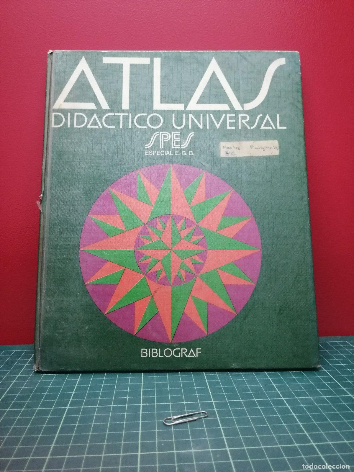 Libri di seconda mano: Atlas did&aacute;ctico universal SPES, especial EGB - Biblograf