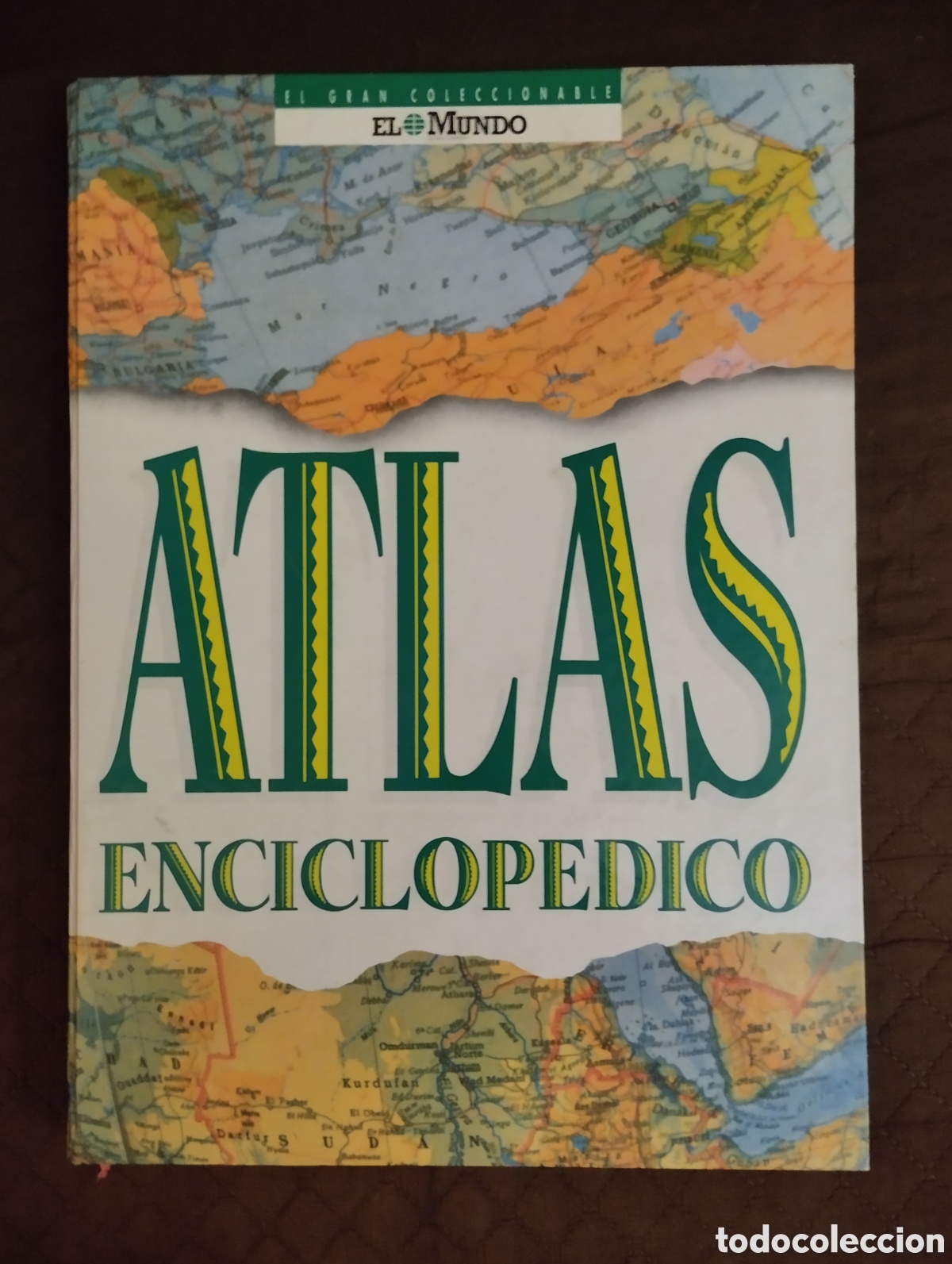 Libros de segunda mano: Libro Atlas Enciclopedico 1993 - Diario El Mundo.