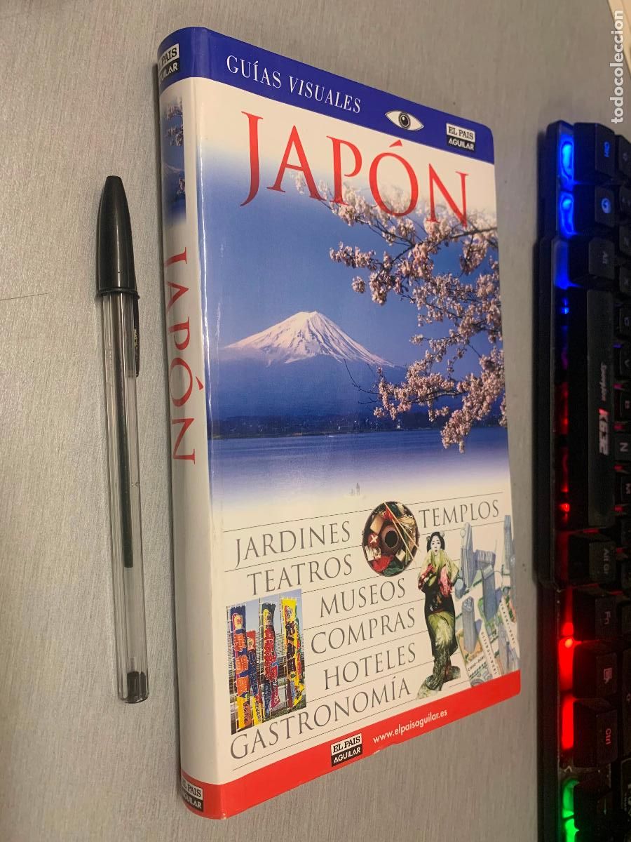 Libros de segunda mano: JAP&Oacute;N - GU&Iacute;AS VISUALES: JARDINES, TEMPLOS, TEATROS, HOTELES, MUSEOS... / EL PA&Iacute;S - AGUILAR 2006