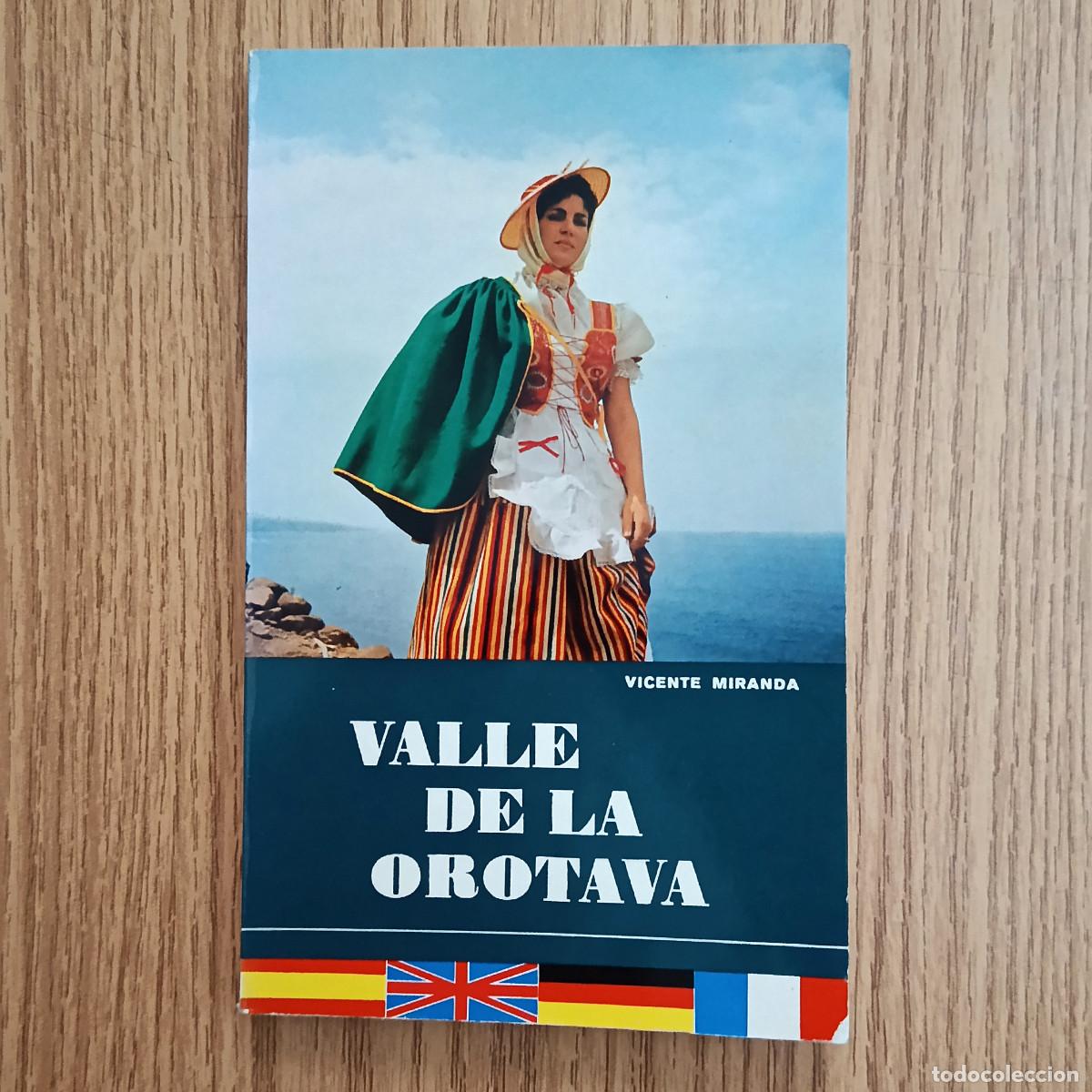 Libros de segunda mano: Libro - gu&iacute;a VALLE DE LA OROTAVA | VICENTE MIRANDA | Tenerife - Canarias