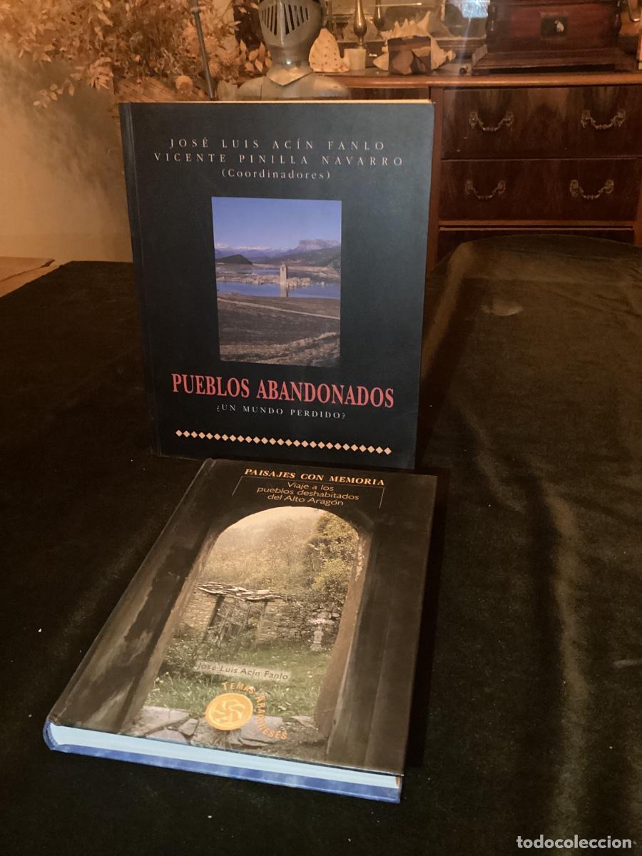 Libros de segunda mano: ACIN FANLO. PUEBLOS DESHABITADOS DEL ALTO ARAG&Oacute;N / PUEBLOS ABANDONADOS.