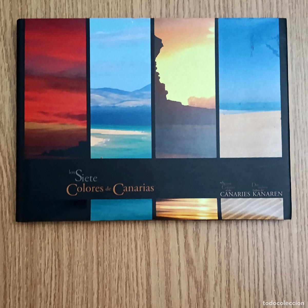 Libros de segunda mano: Libro LOS SIETE COLORES DE CANARIAS | Tenerife - Canarias