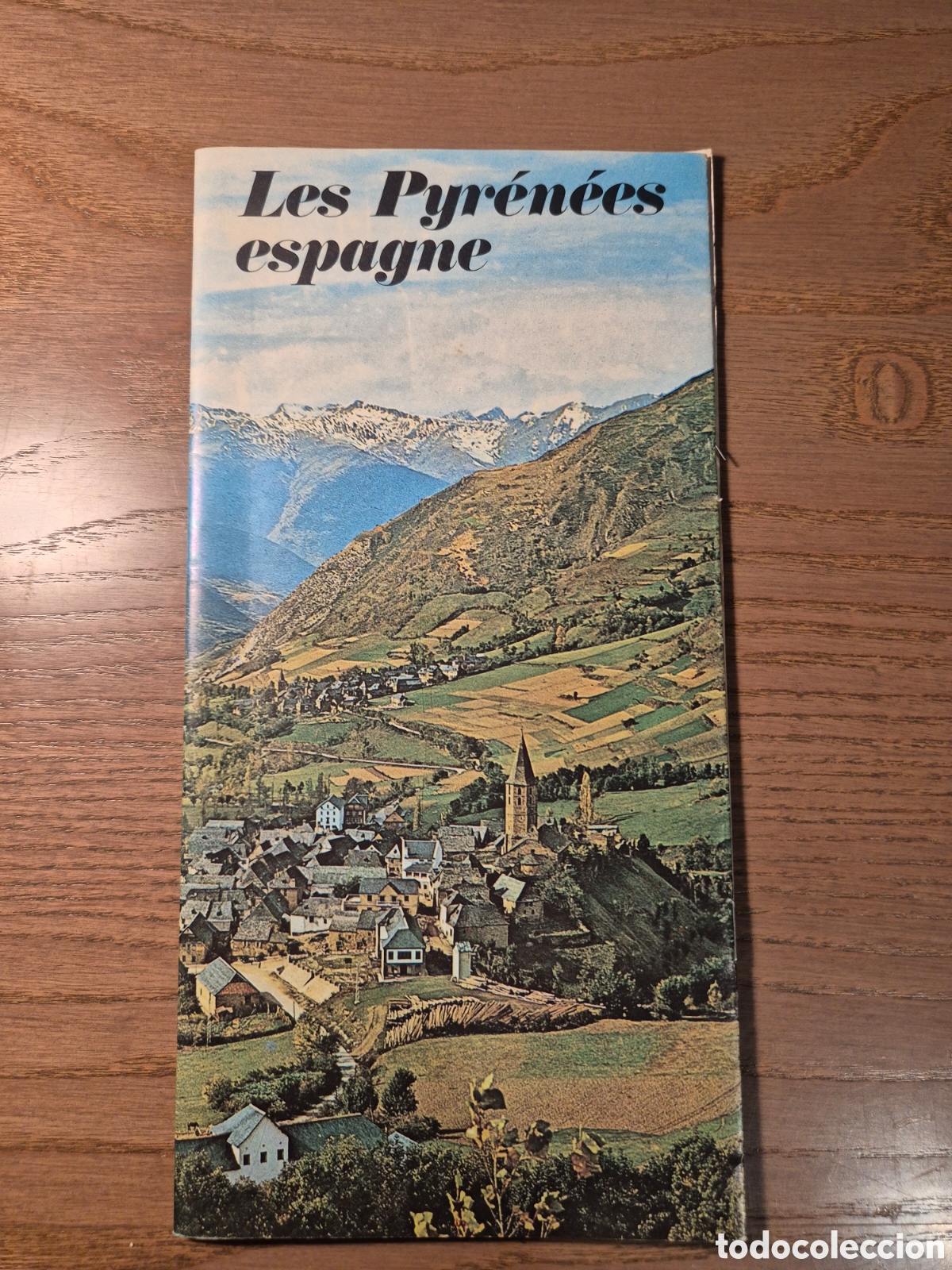 Livros em segunda m&atilde;o: FOLLETO TURISTICO GUIA PIRINEOS ESPA&Ntilde;OLES EN FRANCES A&Ntilde;OS 70