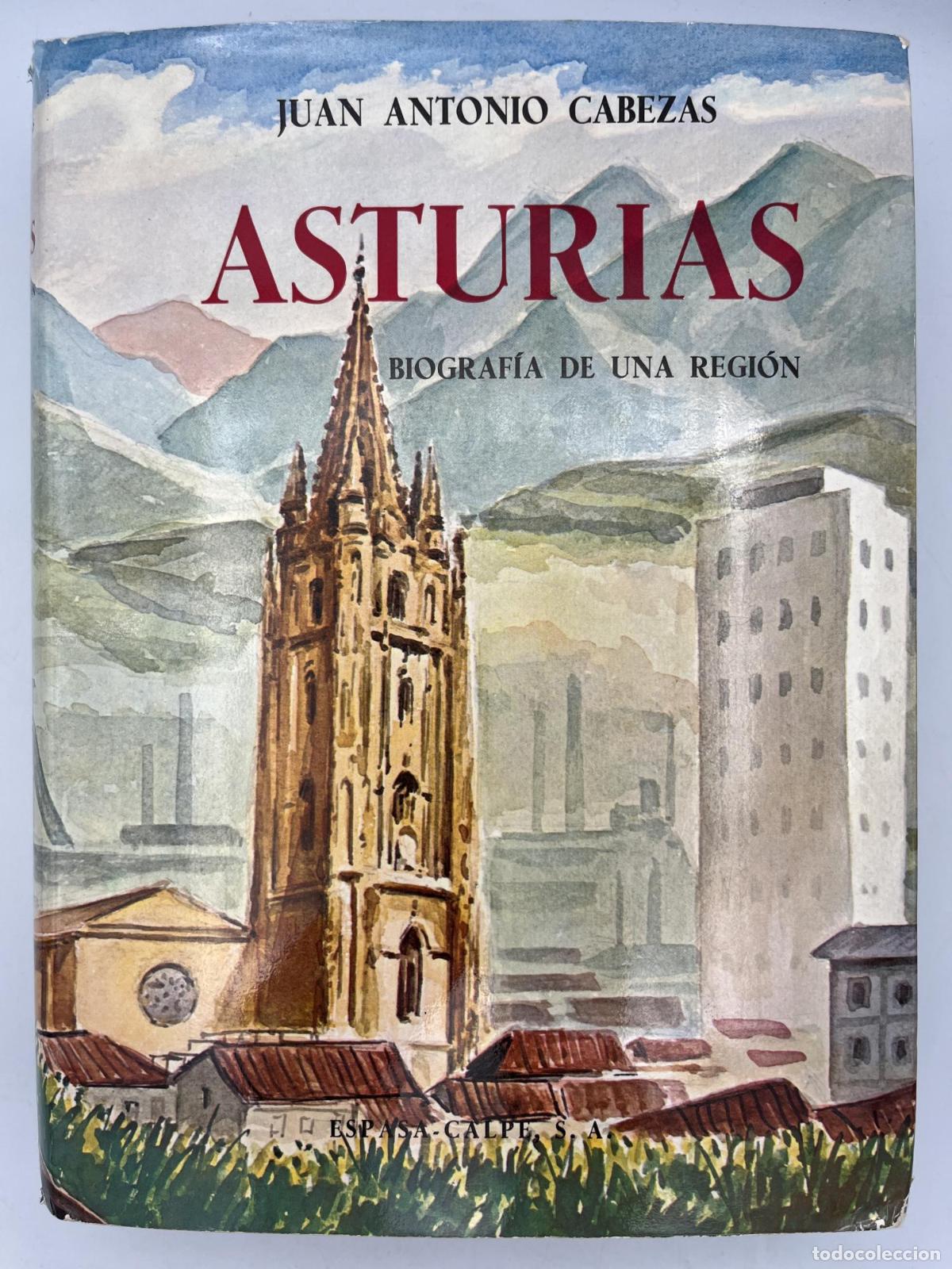 Libros de segunda mano: Asturias. Biograf&iacute;a de una regi&oacute;n - Juan Antonio Cabezas
