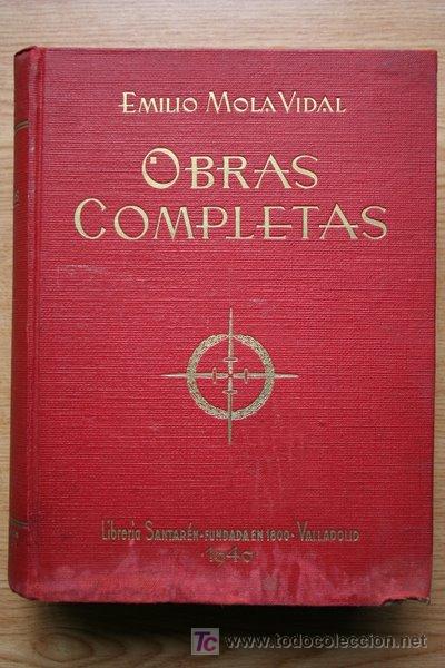 Libros de segunda mano: Obras completas. Mola Vidal (Emilio) - Foto 1