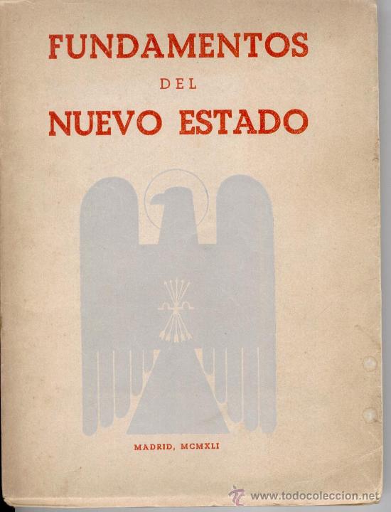 Gebrauchte B&uuml;cher: FUNDAMENTOS DEL NUEVO ESTADO NACIONAL, Env&iacute;o GRATIS