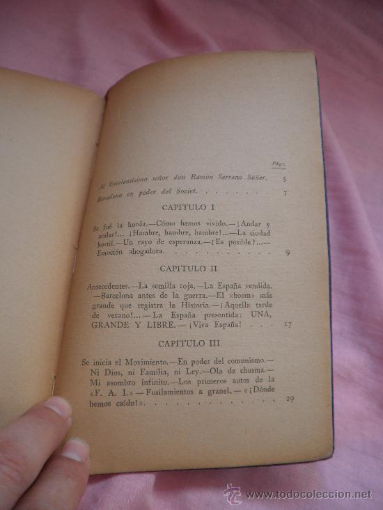 Libros de segunda mano: BARCELONA EN PODER DEL SOVIET - ANTONIO GUARDIOLA - GUERRA CIVIL. - Foto 2
