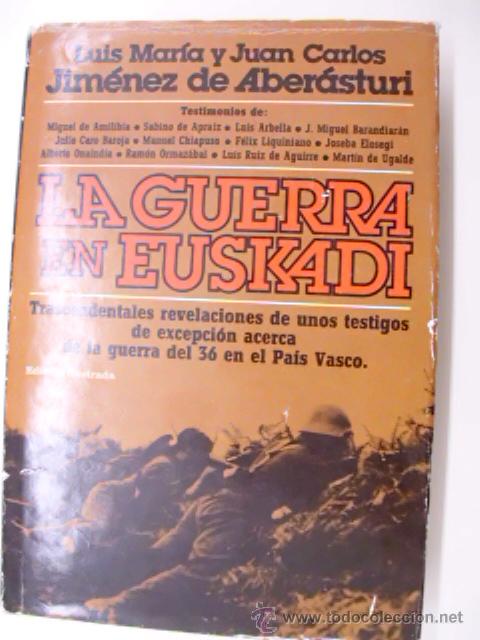 Libros de segunda mano: La guerra en Euskadi - Foto 1