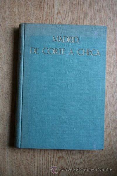 Libros de segunda mano: Madrid, de Corte a checa. Fox&aacute; (Agust&iacute;n de) Conde de Fox&aacute; - Foto 1
