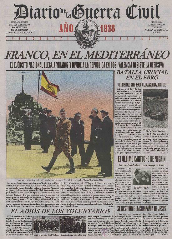 Gebrauchte B&uuml;cher: Diario de la Guerra Civil Espa&ntilde;ola- A&ntilde;o 1938