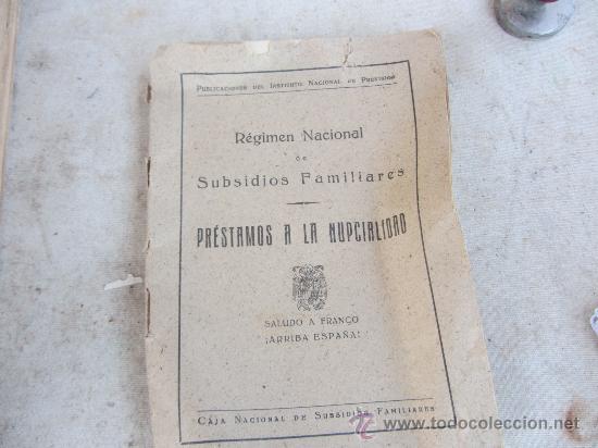 Gebrauchte B&uuml;cher: Prestamos a la nupcialidad, 1939