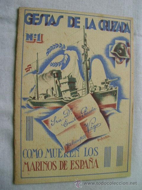 Gebrauchte B&uuml;cher: C&Oacute;MO MUEREN LOS MARINOS DE ESPA&Ntilde;A. N&ordm; 1. 1937