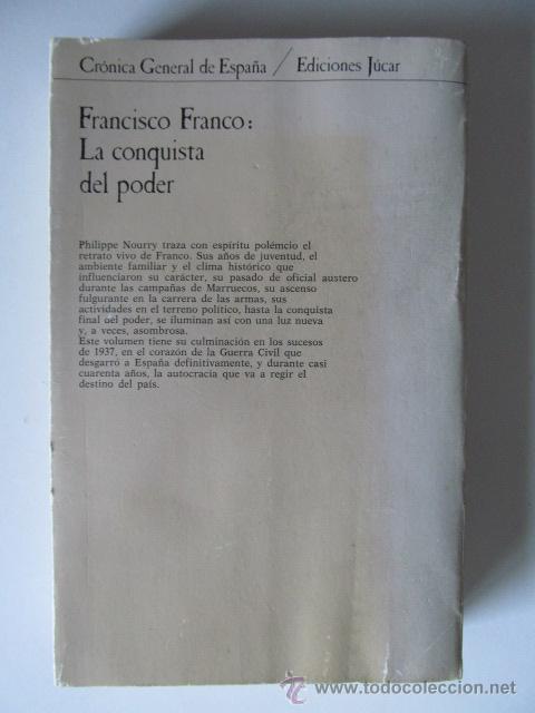 Libros de segunda mano: Francisco Franco, la conquista del poder, Philippe Nourry - Foto 6
