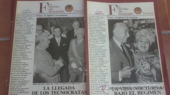 Second hand books: LA HISTORIA DEL FRANQUISMO.19 FASCICULOS SUELTOS - DIARIO 16