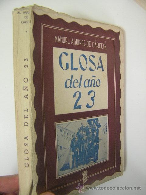 Gebrauchte B&uuml;cher: glosa del a&ntilde;o 23,manuel aguirre,1944,pace ed,ref guerra civil bs1