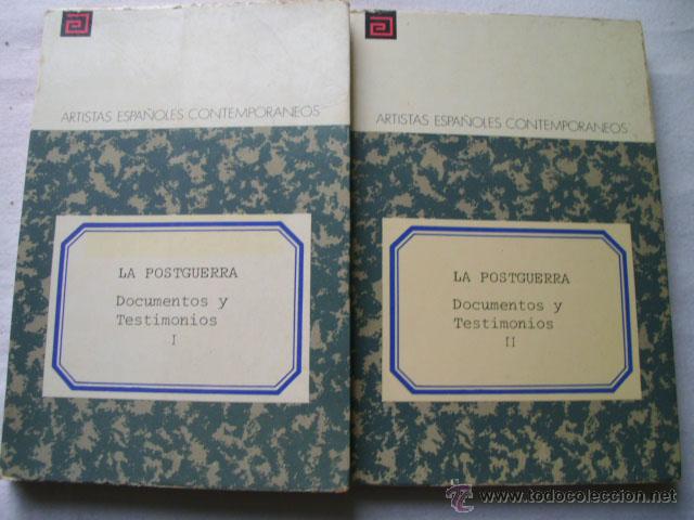 Libros de segunda mano: LA POSTGUERRA. DOCUMENTOS Y TESTIMONIO (2 vol&uacute;menes) 1975 - Foto 1