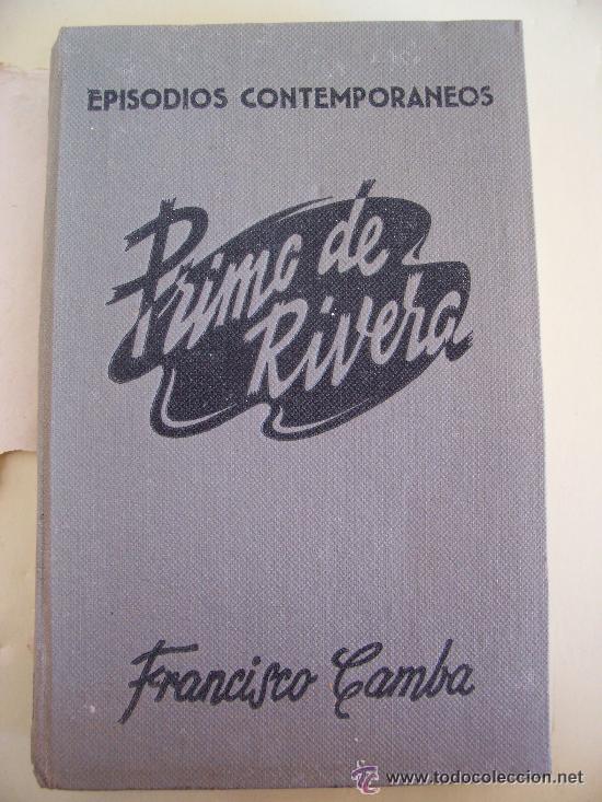Gebrauchte B&uuml;cher: EPISODIOS CONTEMPORAEOS PRIMO DE RIVERA FRANCISCO CAMBA