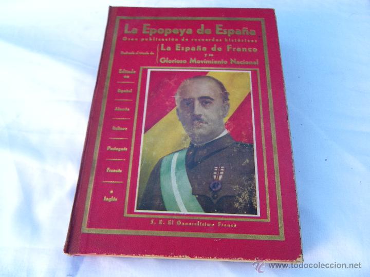 Second hand books: LA EPOPEYA DE ESPA&Ntilde;A-EDITADA SOBRE 1942