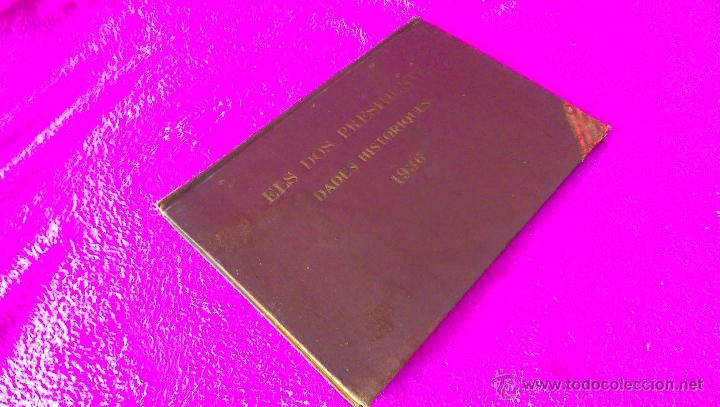 Libros de segunda mano: ELS DOS PRESIDENTS, DADES HISTORIQUES, KELMI, 1936