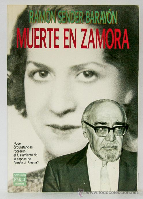 Libros de segunda mano: Sender BarayÃ³n, RamÃ³n: Muerte en Zamora (Plaza & JanÃ©s) (cb) - Foto 1 - 48680533