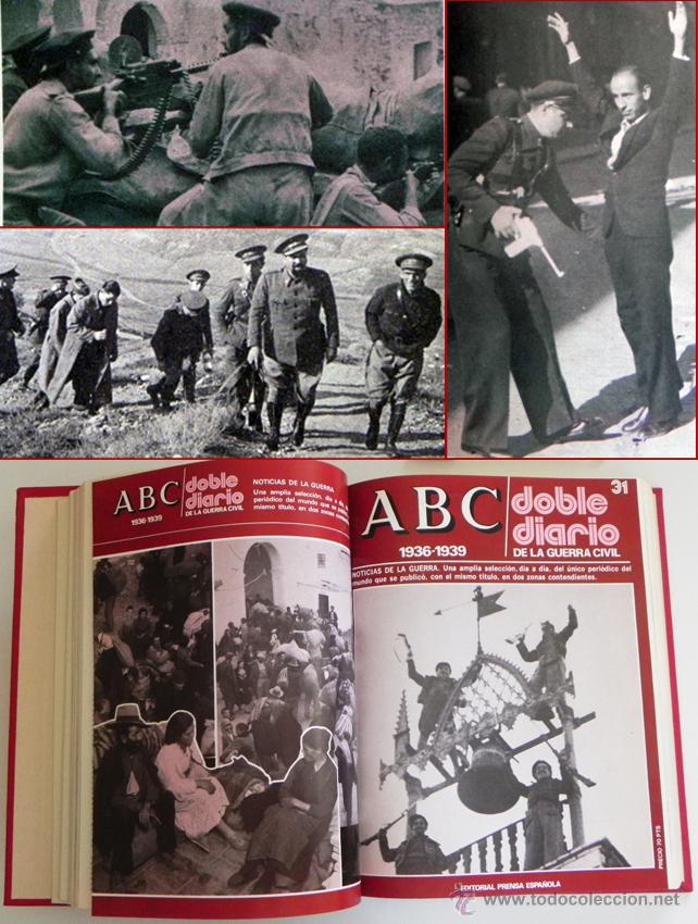 Gebrauchte B&uuml;cher: ABC DOBLE DIARIO DE LA GUERRA CIVIL ESPA&Ntilde;OLA 26 N&ordm;S DEL 28 AL 53 HISTORIA ESPA&Ntilde;A FOTOS 2 TOMOS LIBRO