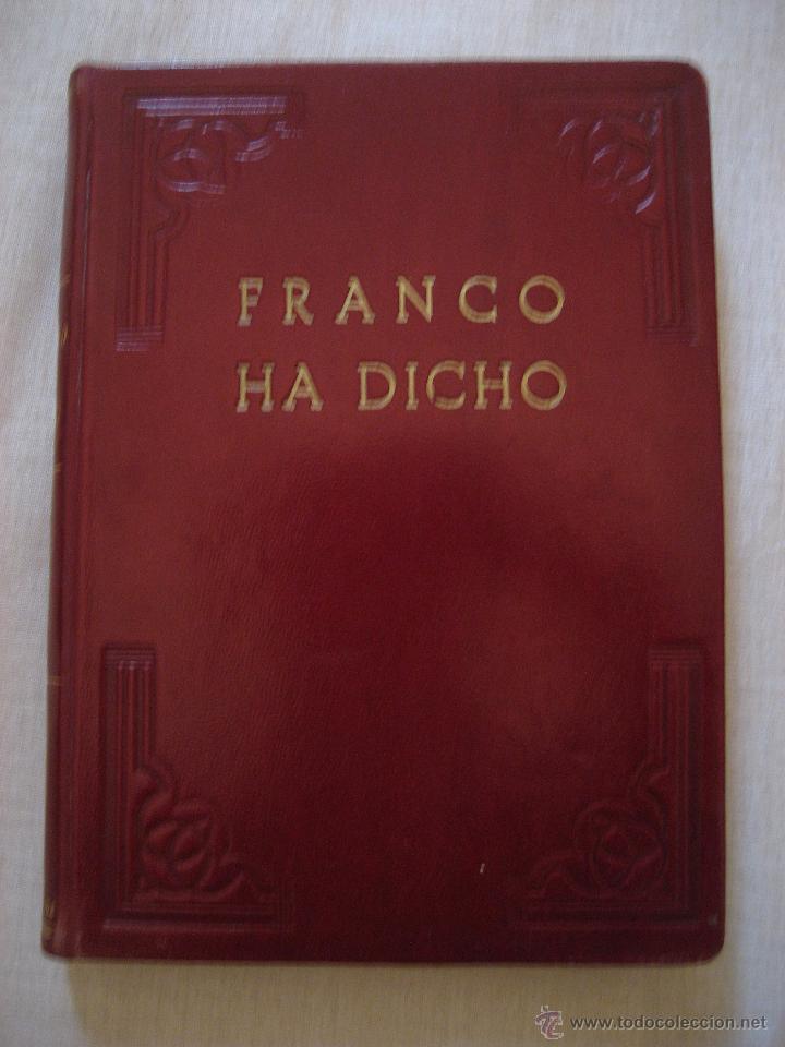 Libros de segunda mano: FRANCO HA DICHO - EDICIONES VOZ 1948 (EDICI&Oacute;N NUMERADA) - DOS TOMOS. - Foto 4