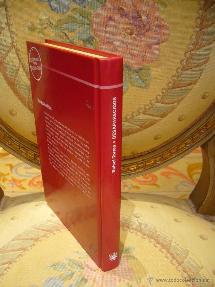 Libros de segunda mano: DESAPARECIDOS, DE RAFAEL TORRES - Foto 2