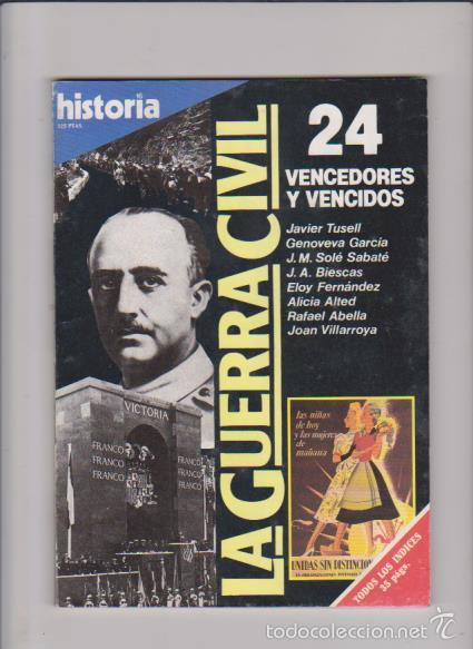 Gebrauchte B&uuml;cher: LA GUERRA CIVIL - HISTORIA 16 / 1986 - OBRA COMPLETA 24 EJEMPLARES