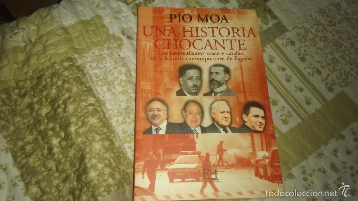 Libros de segunda mano: Libro de pio moa una historia chocante - Foto 1