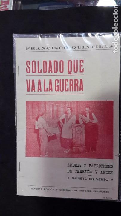 Gebrauchte B&uuml;cher: SOLDADO QUE VA A LA GUERRA Francisco Quintilla