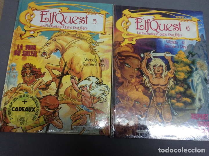 Gebrauchte B&uuml;cher: ELFQUEST n&ordm; 5 y 6 /POR WENDY & RICHARD PINI - ( edicion en frances ) oferta