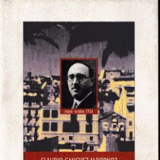 Libros de segunda mano: CLAUDIO SÁNCHEZ ALBORNOZ EMBAJADOR DE ESPAÑA EN PORTUGAL (1995) SIN USAR