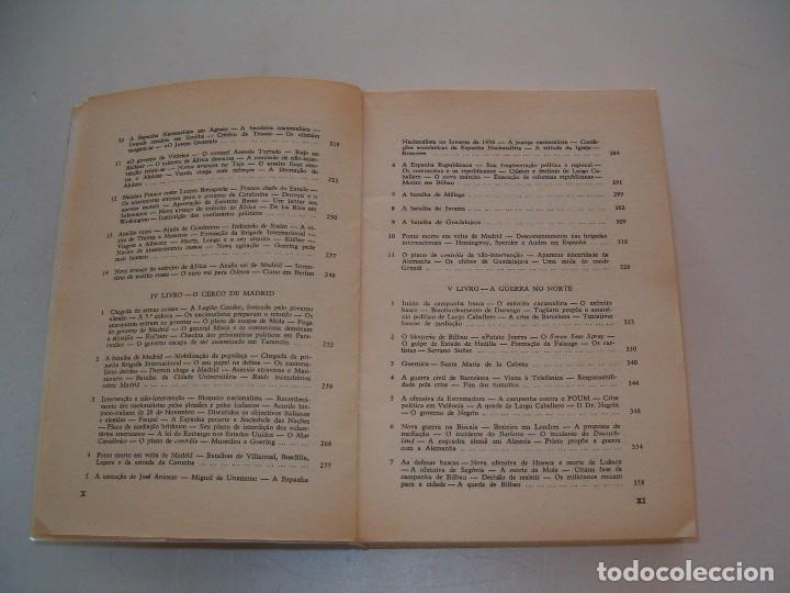 Libros de segunda mano: HUGH THOMAS. A Guerra Civil de Espanha. RM79271. - Foto 4