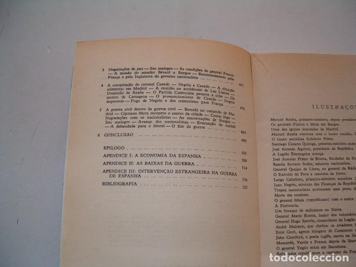 Libros de segunda mano: HUGH THOMAS. A Guerra Civil de Espanha. RM79271. - Foto 6