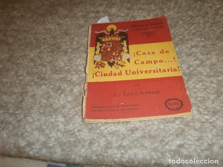 Gebrauchte B&uuml;cher: Casa de Campo Ciudad Universitaria Tebib Arrumi Biblioteca infantil Reconquista de Espa&ntilde;a 1941 62 PG