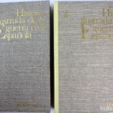 Libros de segunda mano: L-3642. HISTORIA ILUSTRADA DE LA GUERRA CIVIL ESPAÑOLA. 2 TOMOS. RICARDO DE LA CIERVA. AÑO 1970.. Lote 86280168