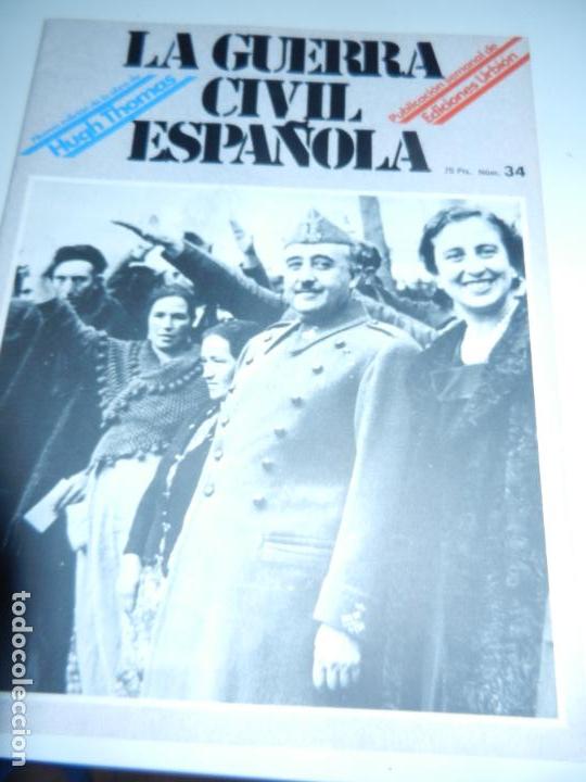 Gebrauchte B&uuml;cher: LA GUERRA CIVIL ESPA&Ntilde;OLA HUGH THOMAS A&Ntilde;O 1979 FASCICULO  34.
