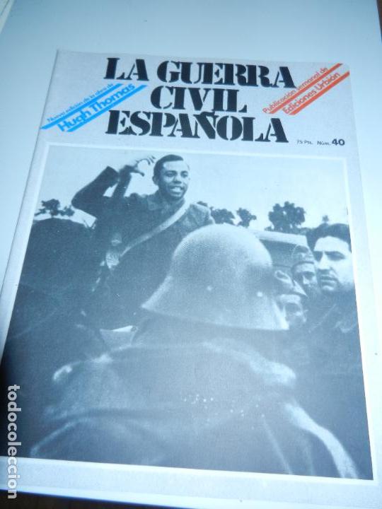 Gebrauchte B&uuml;cher: LA GUERRA CIVIL ESPA&Ntilde;OLA HUGH THOMAS A&Ntilde;O 1979 FASCICULO  40.
