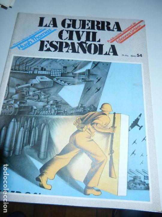 Gebrauchte B&uuml;cher: LA GUERRA CIVIL ESPA&Ntilde;OLA HUGH THOMAS A&Ntilde;O 1979 FASCICULO  54.
